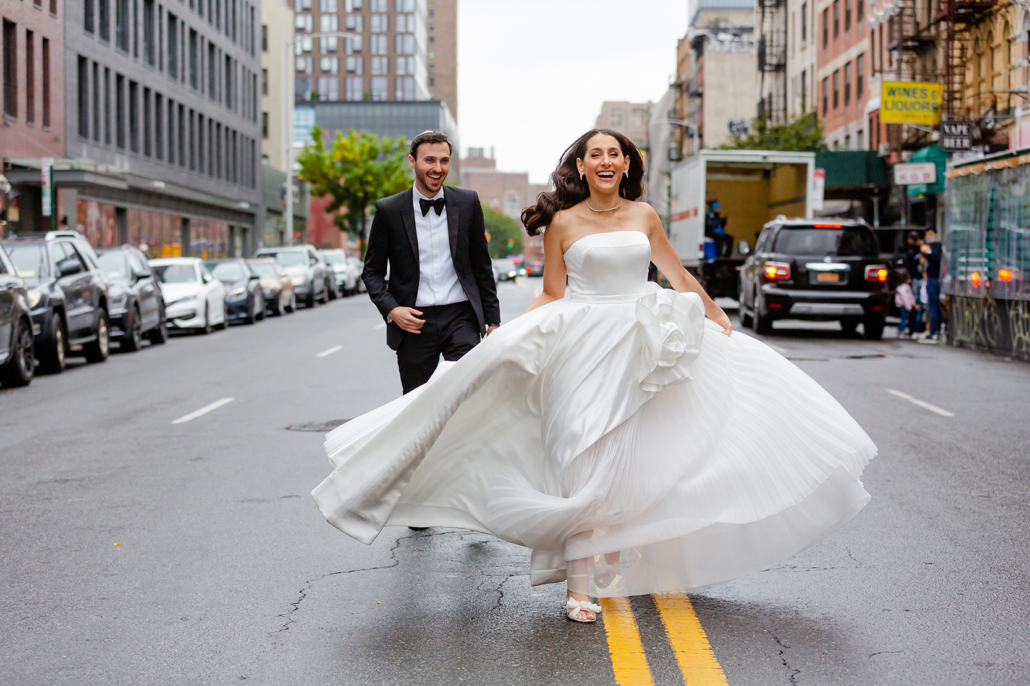 Elana and Greg Wedding - Bride and Groom Portrait - Angel Orensanz Foundation - Dave Robbins Photography