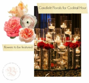 Mood Board-Cocktail-Hour-Floral-Decor