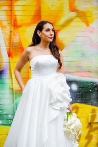 Elana and Greg Wedding - Bridal Portrait Bouquet - Angel Orensanz Foundation - Dave Robbins Photography