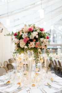 Lindsay and Mark Wedding - High Centerpiece - Bryant Park Grill - Jaymo James