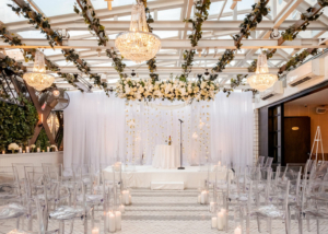 Anna and Michael Wedding - Ceremony Atmosphere Chuppah - Catch - Zani and Duwayne Photography