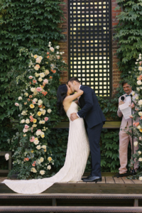 Nhung and George Wedding - First Kiss - The Foundry - Justin Jun Lee