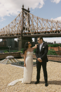 Nhung and George Wedding - Bride and Groom Portrait - The Foundry - Justin Jun Lee
