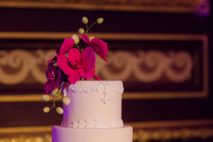 Hannah and Brad Wedding - Wedding Cake Detail - Metropolitan Club - Melani Lust Photography