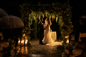 Danielle and Kyle Wedding - Chuppah Ceremony Atmosphere - New York Botanical Garden - Anthony Vazquez Photography