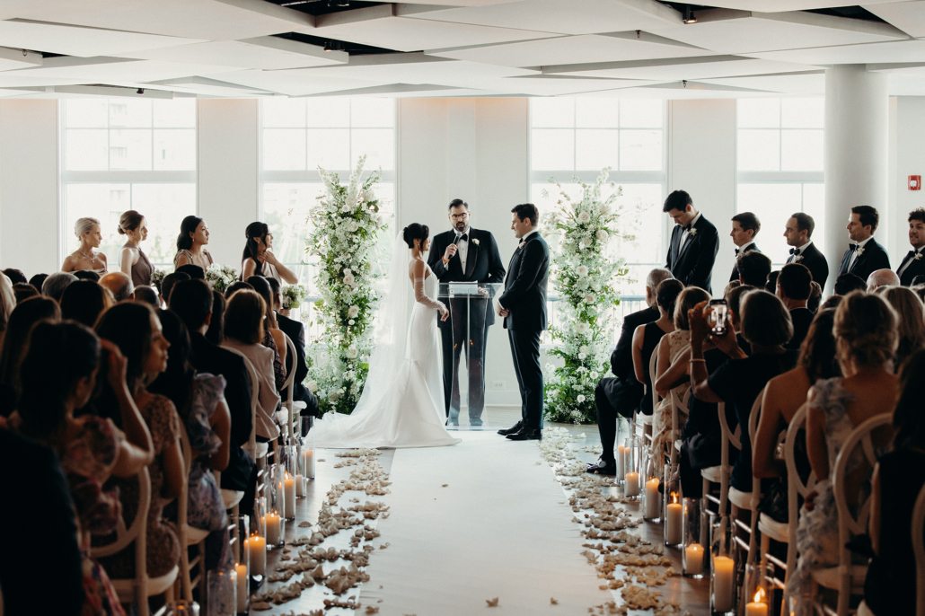 Connie and Jack Wedding - Ceremony Atmosphere Maritime Parc - Elysa Maria Photography