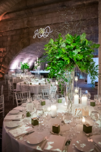 Harmony and Derrick Wedding - High Centerpiece - Guastavinos - Christopher Duggan Photography