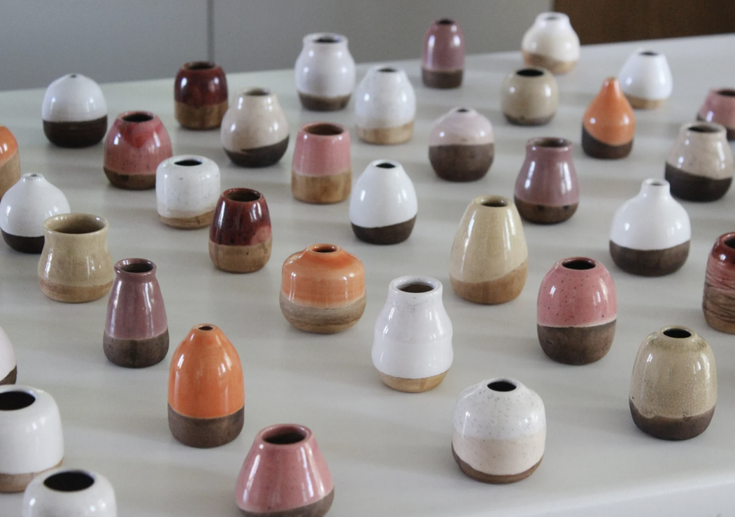 Miniature Vase Favors - via Ryaba Vosh Ceramics on etsy.com
