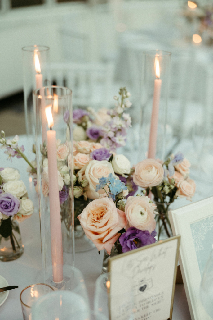 Rosie and Jim Wedding - Grouped Arrangement Detail - Brooklyn Botanic Garden - Par La Mer Photography