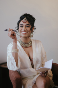 Shifali and Vikram Wedding - Bride Getting Ready - Vesper - Tati and Roman Photography