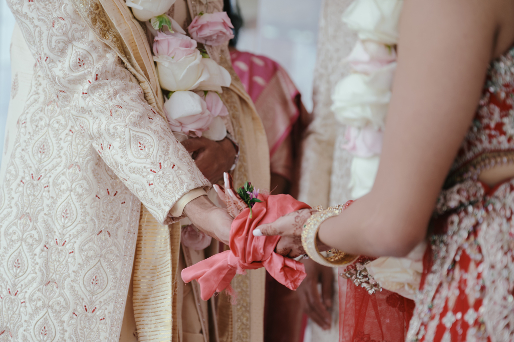Shifali and Vikram Wedding - Hindu Ceremony Handfasting - Vesper - Tati and Roman Photography