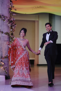 Shifali and Vikram Wedding - Bride and Groom Reception Entrance - Vesper - Tati and Roman