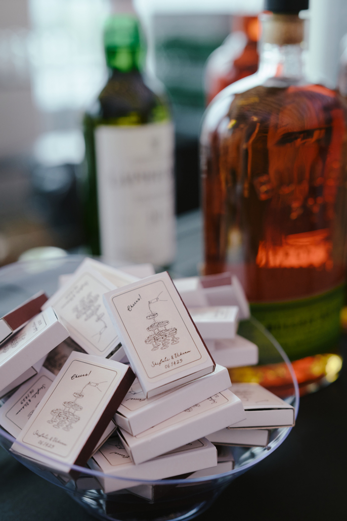 Shifali and Vikram Wedding - Personalized Wedding Matchbox - Vesper - Tati and Roman Photography