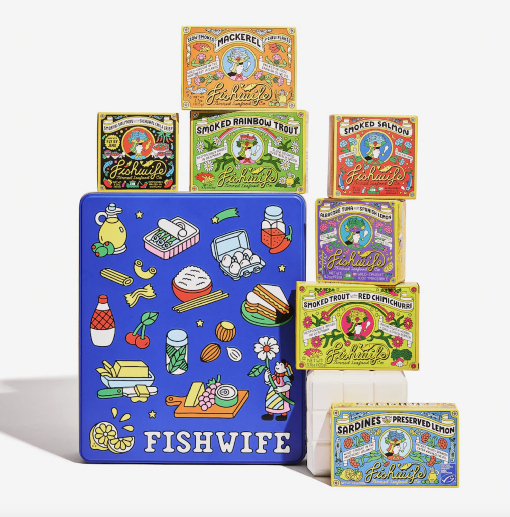 2025 Holiday Gifts for Her - Tinned Fish Starter Pack - via eatfishwife.com