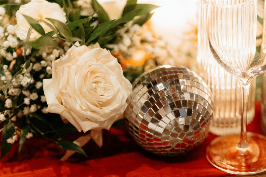 Chen and Max Wedding - Table Decor Detail - Second Floor - After It All