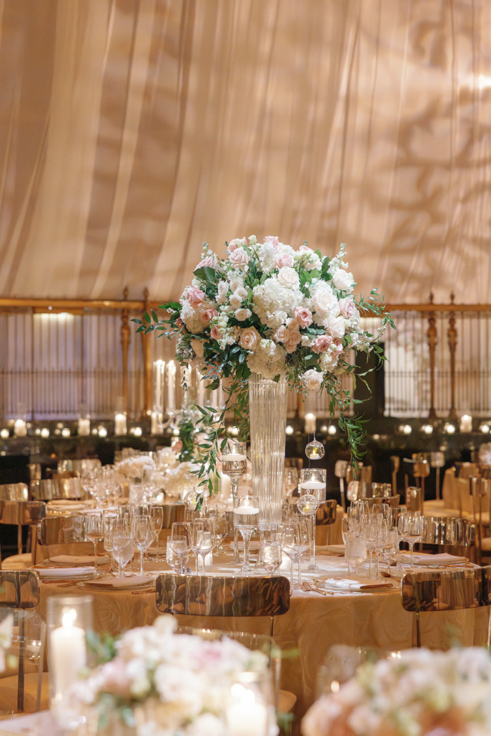 High Centerpiece - Gotham Hall - Anni Graham