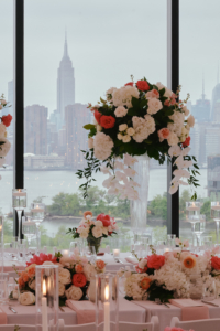 Shifali and Vikram Wedding - High Centerpiece Tablescape - Vesper - Tati and Roman Photography