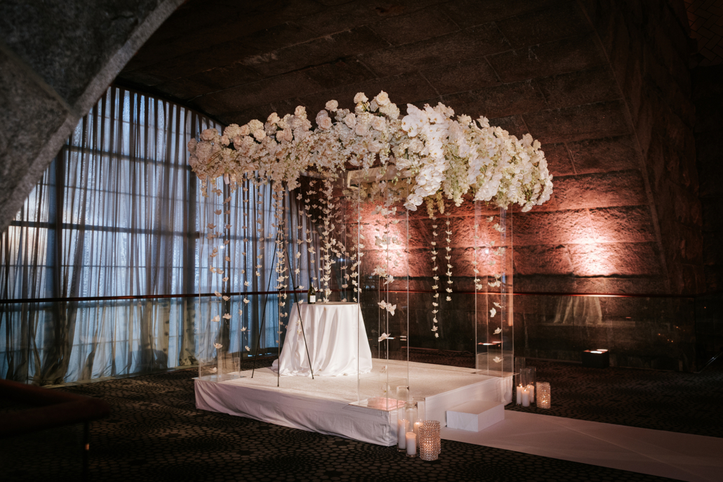 Jen and Zach Wedding - Chuppah - Guastavinos - Julian Ribinik Studios