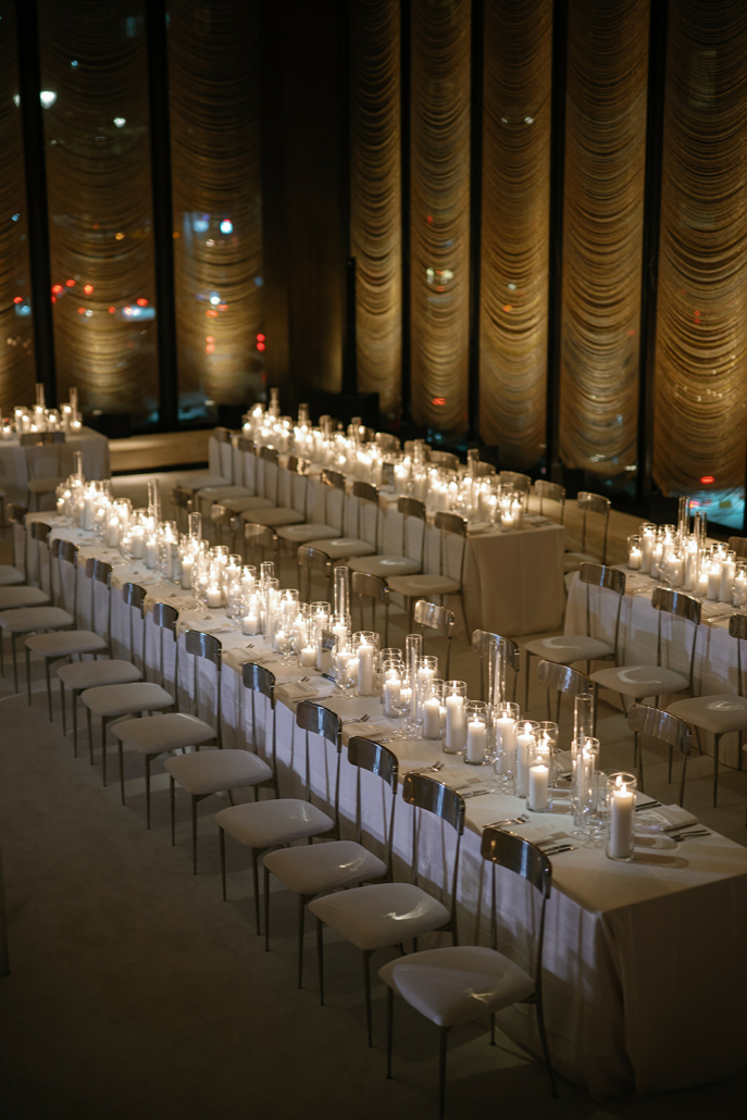Jillian and Jason Wedding - Reception Atmopshere Tablescape - The Pool - Felix Feygin