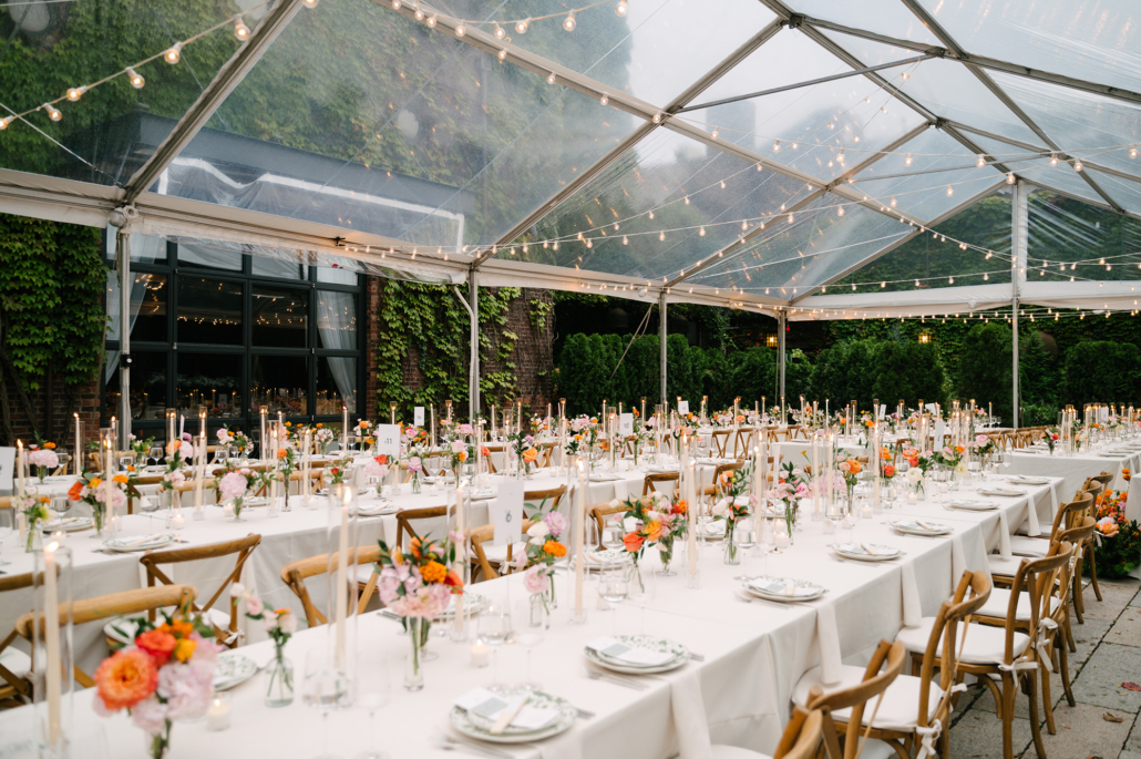 Shivani and Ben Wedding - Reception Atmosphere Tablescape - The Foundry - Mango Studios