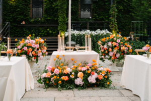 Shivani and Ben Wedding - Sweetheart Table - The Foundry - Mango Studios