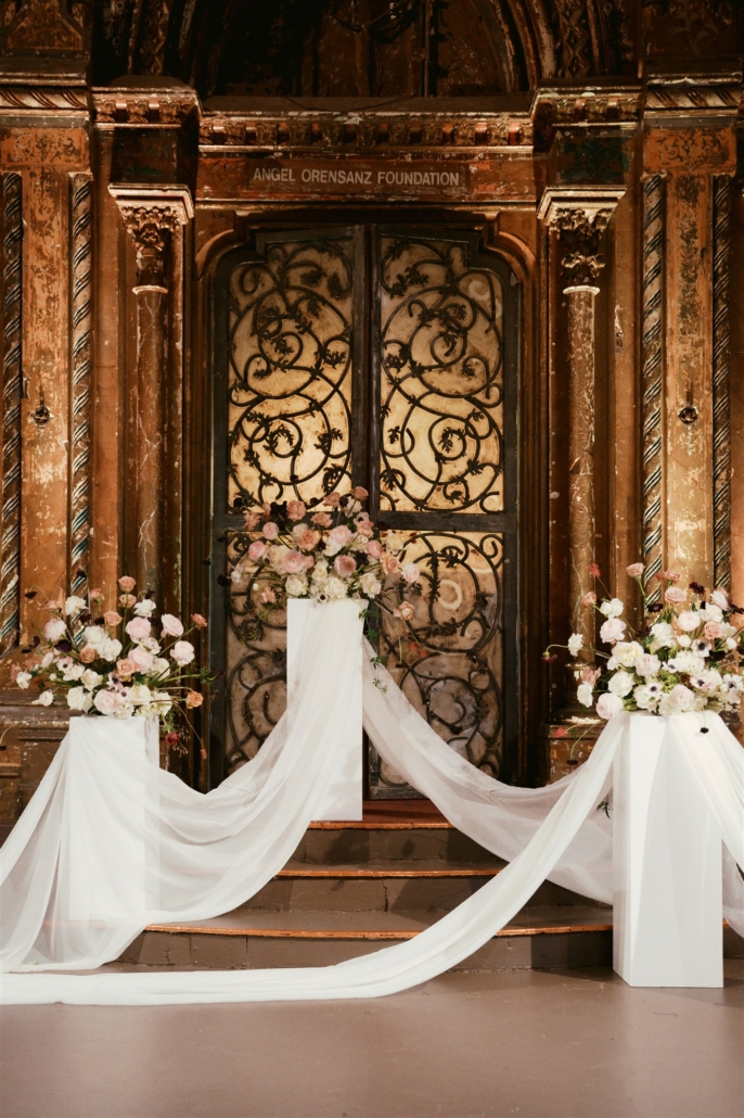 Masha and Phoebe Wedding - Ceremony Arrangements - Angel Orensanz Foundation - Aesthetic Sabotage
