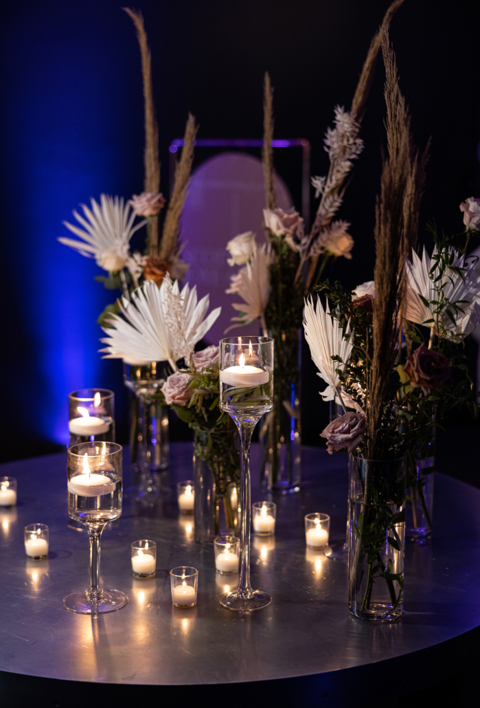 Joye and Scott Wedding - Card Table Detail - Tribeca Rooftop - Rafal Ostrowski Photography