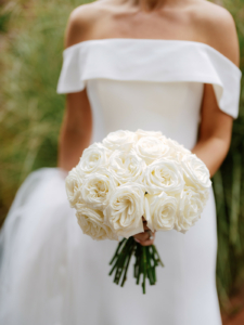 Caroline and Darius Wedding - Bridal Bouquet - Bridgehampton Tennis and Surf Club - Pat Furey Photography