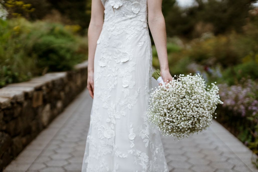 Holly and Anthony Wedding - Bridal Bouquet - New York Botanical Garden - Justin Johnson Photography