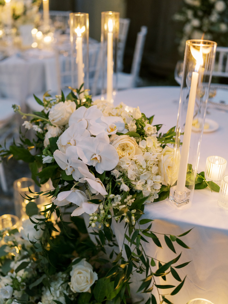 Christina and Mike Wedding - Sweetheart Table Detail - Brooklyn Botanic Garden - Sophie Kaye Photography