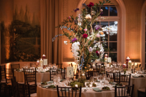 Katie and Alexa Wedding - Manzanita Tree Centerpiece - New York Botanical Garden - Susan Stripling Photography