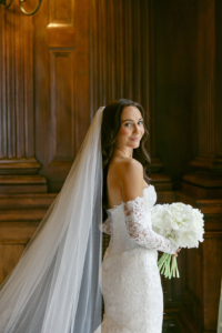 Corey and Hendrik Wedding - Bridal Portrait Bouquet - Private Club - Raegan Buckley