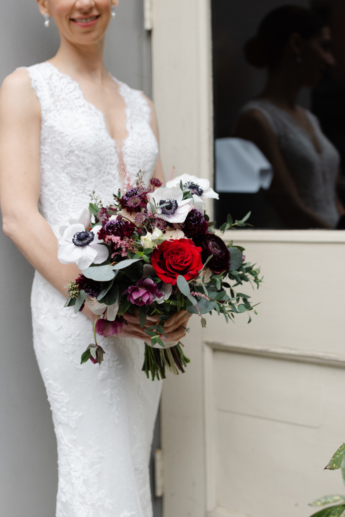 Allison and Brandon Wedding - Brides Bouquet - Tribeca Rooftop 360 - Jaymo Jaymes