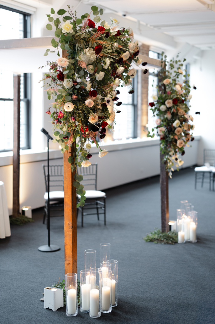 Allison and Brandon Wedding - Chuppah - Tribeca Rooftop 360 - Jaymo Jaymes