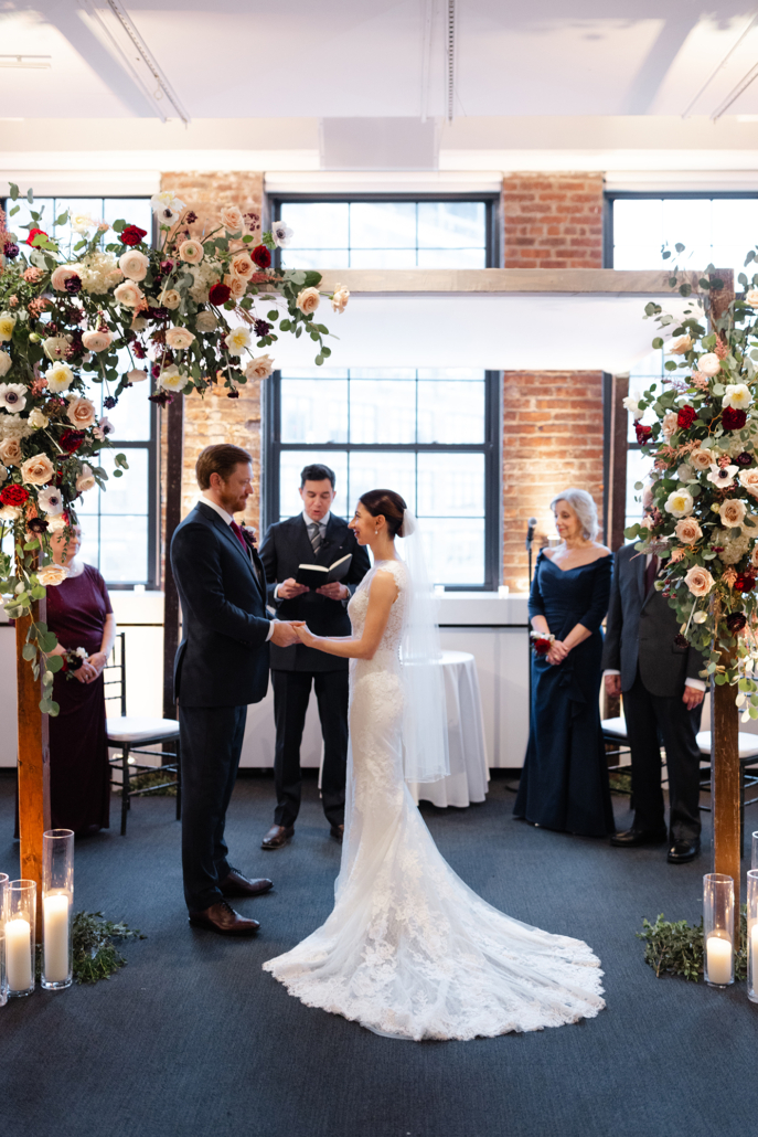 Allison and Brandon Wedding - Chuppah - Tribeca Rooftop 360 - Jaymo Jaymes